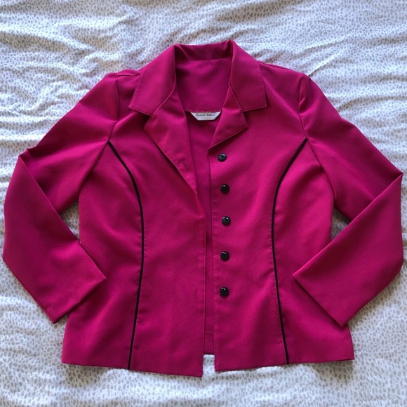 Vintage Pink Blazer - Picture 2 of 3